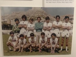 Exposición 100 Años de Futbol en Mula